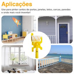 Rolo de Pintura Profissional Lorben para Cantos Acabamentos com Separador - 6