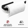 Suporte Multiuso Papel Toalha com Adesivo para Parede - 4