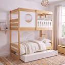 Ver imagem 1 de Treliche Infantil Climb Casatema MadeiraOriginals Branco/Madeira Natural