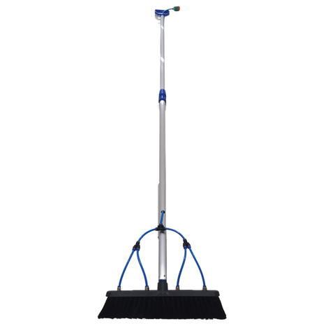 Vassoura para Lavar Placa Solar 40cm com Cabo Telescópico 7m