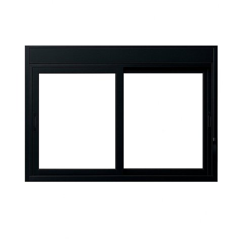 Janela Persiana 2 Folhas Vidro Temperado 6mm 2,00x1,20m Fábrica do Alumínio