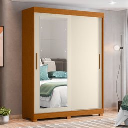 Guarda-roupa 02 Portas de Correr com Espelhos Spin - 2 Guarda-roupa 02 Portas de Correr com Espelhos Spin - 2