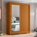 Ver imagem 1 de Guarda-roupa 02 Portas de Correr com Espelhos Spin