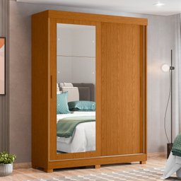 Guarda-roupa 02 Portas de Correr com Espelhos Spin - 1 Guarda-roupa 02 Portas de Correr com Espelhos Spin - 1