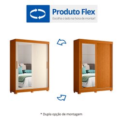 Guarda-roupa 02 Portas de Correr com Espelhos Spin - 9 Guarda-roupa 02 Portas de Correr com Espelhos Spin - 9
