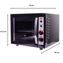 Ver imagem 4 de Forno de Bancada Elétrico Crystal Plus Advanced Black - Layr 46L 127V 1750W
