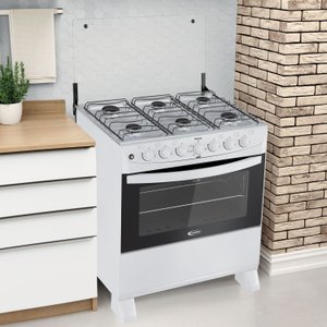 Fogão de Piso a Gás 6 Bocas Acendimento Automático Delicato Plus