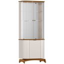 Ver mais imagens de Kit Aparador Buffet com Cristaleira para Sala de Jantar Verbena N01 Off White Ypê - Lyam Decor