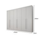 Ver imagem 2 de Guarda Roupa 6 Portas Gramado Valverde:cinamomo