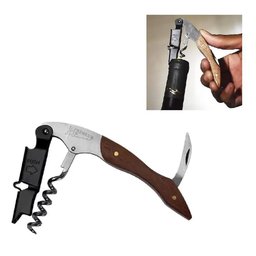SACA ROLHAS PREMIUM PRESENTE ABRIDOR GARRAFA VINHO PROFISSIONAL INOX E MADEIRA LINHA SOMMELIER - 1 SACA ROLHAS PREMIUM PRESENTE ABRIDOR GARRAFA VINHO PROFISSIONAL INOX E MADEIRA LINHA SOMMELIER - 1