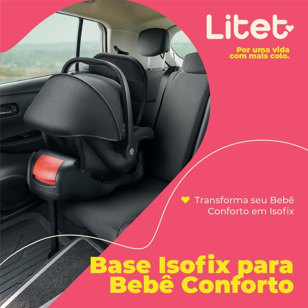 Base Isofix para Bebês Conforto Multikids - Bb295 Bb295 Litet - 2