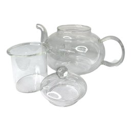 Bule Chaleira de Vidro com Infusor para Chá Capacidade 600ml - 4