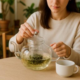 Bule Chaleira de Vidro com Infusor para Chá Capacidade 600ml - 5