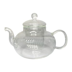 Bule Chaleira de Vidro com Infusor para Chá Capacidade 600ml