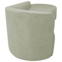 Ver imagem 4 de Recamier Curvo Orgânico 160cm 2 Lugares Lado Direito para Sala Estar Bouclé Paris