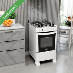 Fogão a Gás 4 Bocas Acendimento Automático Vitale - 1