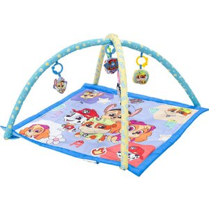 Tapete de Atividades Infantil Educativo Dobrável Patrulha Canina Brinquedo Bebê Conforto Diversão Se