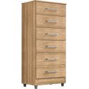 Ver imagem 3 de Cômoda Lara 5 gavetas - Quarta Divisão:Teka Madrid