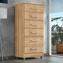 Ver imagem 1 de Cômoda Lara 5 gavetas - Quarta Divisão:Teka Madrid