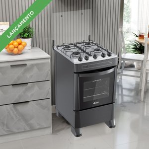 Fogão a Gás 4 Bocas Acendimento Automático Vitale