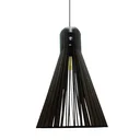 Ver imagem 1 de Luminária Teto tipo Pendente FUNIL MDF - Completa:Preta