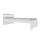 Ver imagem 2 de Cama Solteiro em Madeira Máciça 0,90x190cm Unique Yescasa Branco