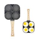 Ver imagem 1 de Panela para Omelete Ovo Fritar na Frigideira de 4 Furos