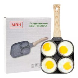 Panela para Omelete Ovo Fritar na Frigideira de 4 Furos - 2