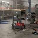 Ver imagem 1 de Carrinho de Ferramentas com Rodizios e 1 Gaveta 44cm Móvel na Caixa