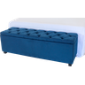 Baú em Capitonê Queen 160x40x45cm Azul Marinho - Qualidade, Conforto e Elegância para o Seu Lar - 3