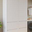 Ver imagem 6 de Armário 4 Portas 4 Gavetas 100% Mdf Rainha