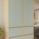 Ver imagem 6 de Armário 4 Portas 4 Gavetas 100% Mdf Rainha