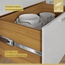 Ver imagem 5 de Armário Torre Quente 4 Portas 2 Gavetas 100% Mdf Princesa