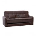Ver imagem 1 de Sofá Cama Reclinável Com Cama Auxiliar - New Chumbo Light