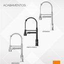 Ver mais imagens de Torneira Gourmet Flexivel C/filtro Monocomando Preta