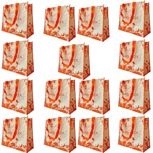 Bolsa Ecobag Retornavel Kit 15 Uni Saco Resistente Compras Mercado Dobravel