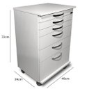 Ver imagem 2 de Deki - Gaveteiro com Rodízios para Médicos