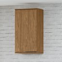 Ver imagem 1 de Módulo de Cozinha Armário Aéreo Vertical com Porta 40cm - Toscana Freijó