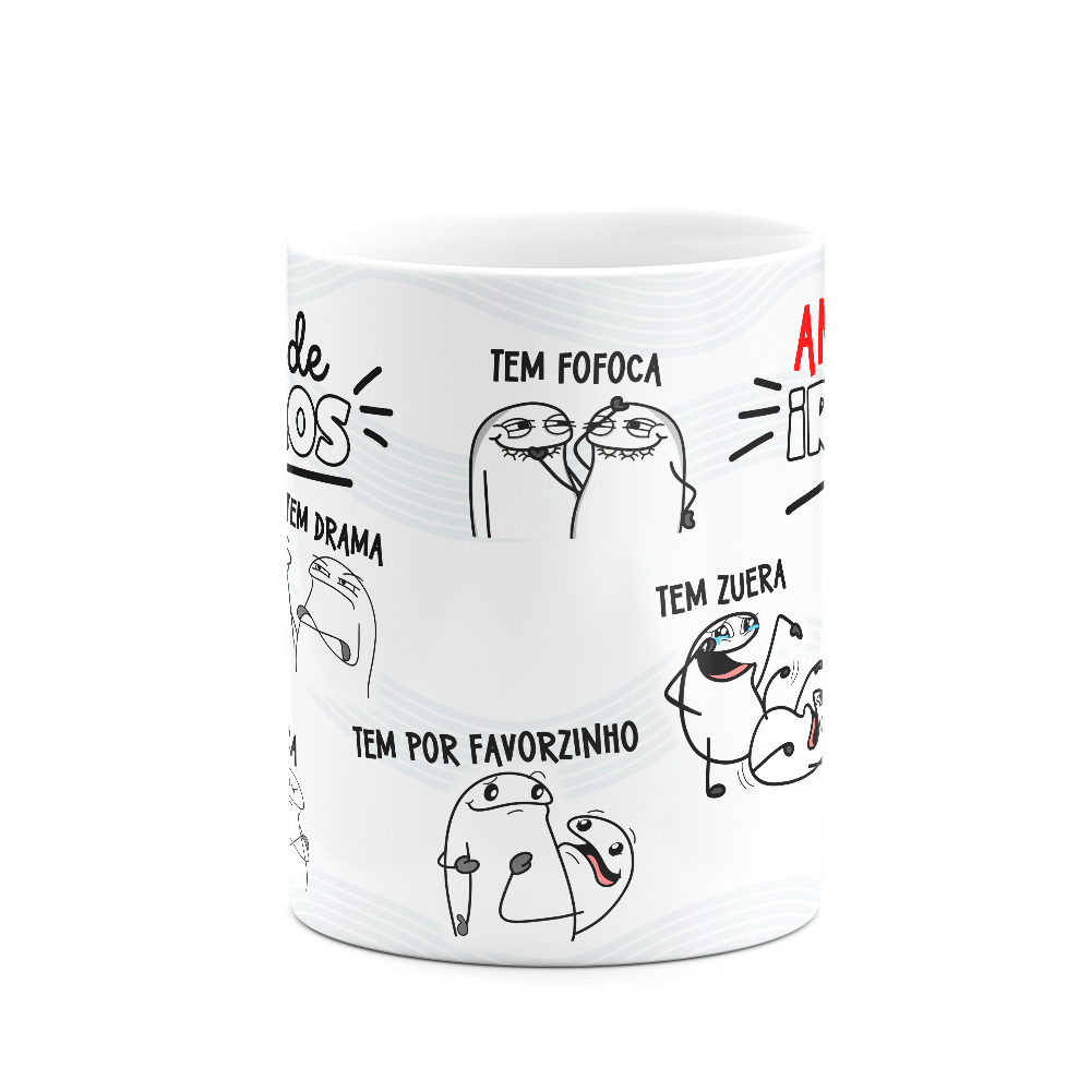 Caneca Flork Irmãos - Amor de Irmãos - Branca - 3