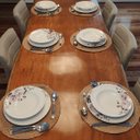 Ver imagem 3 de Jogo 6 Pratos de Porcelana com Estampa Floral Germer Fundos Redondos 23cm Garden