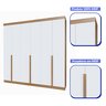 Guarda-roupa Casal 6 Portas 6 Gavetas 100% Mdf Lisboa - 6
