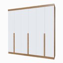Ver imagem 3 de Guarda-roupa Casal 6 Portas 6 Gavetas 100% Mdf Lisboa
