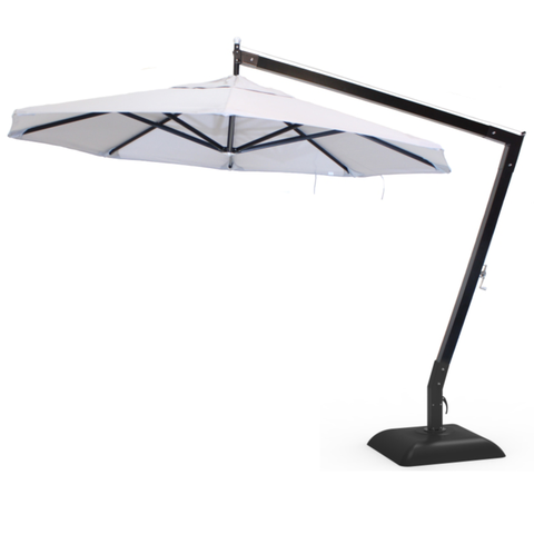 Ombrelone Std Lateral Plus 3.0 Alumínio 12.0.022 + Inox Cor: Cinza