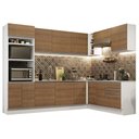 Ver imagem 3 de Armário de Cozinha Completa de Canto 479cm Branco Rustic Glamy Madesa 01