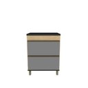 Ver imagem 6 de Balcão Modulado com Gaveta e Porta 70cm Confort 100%MDF