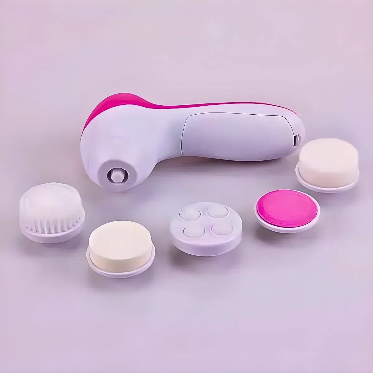 Escova Facial Elétrica Portátil Aparelho de Limpeza Pele - 3