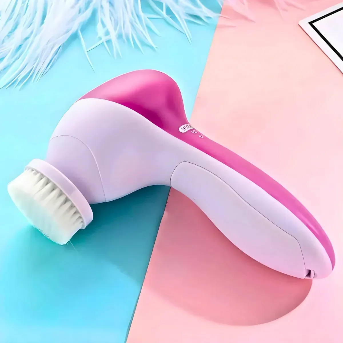 Ver imagem 2 de Escova Facial Elétrica Portátil Aparelho de Limpeza Pele