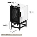 Ver imagem 2 de Forno Turbo a Gás Saro Industrial 10 Esteiras FTI10GLP