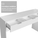 Ver imagem 7 de Penteadeira com 3 Gavetas Branco Brisa Madesa