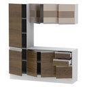 Ver imagem 6 de Cozinha Compacta Smart Modulada 170 cm 100% MDF Madesa